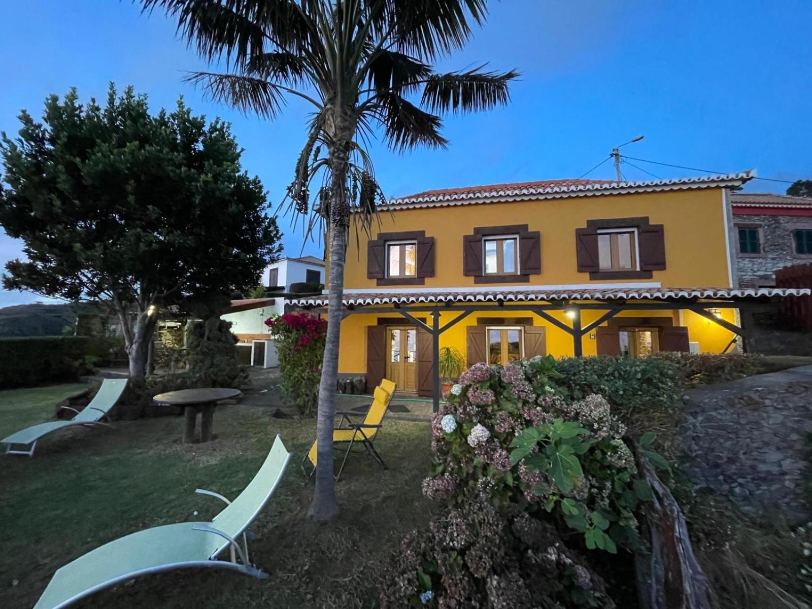 Casa Dos Falcoes Casa Rural De Construcao Tradicional Fajã da Ovelha Exterior foto