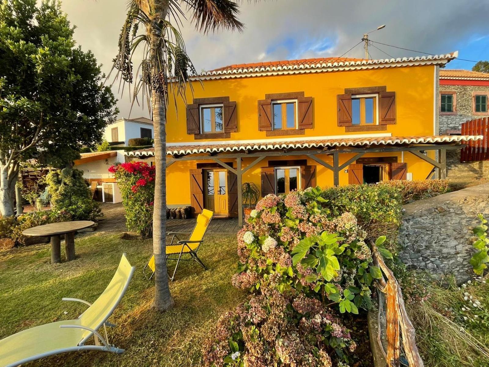 Casa Dos Falcoes Casa Rural De Construcao Tradicional Fajã da Ovelha Exterior foto